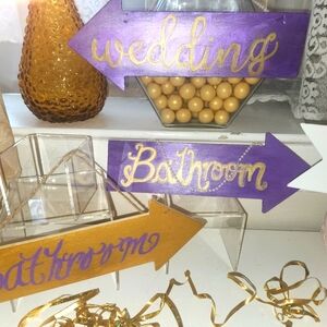 WEDDING DIRECTIONAL SIGNS
